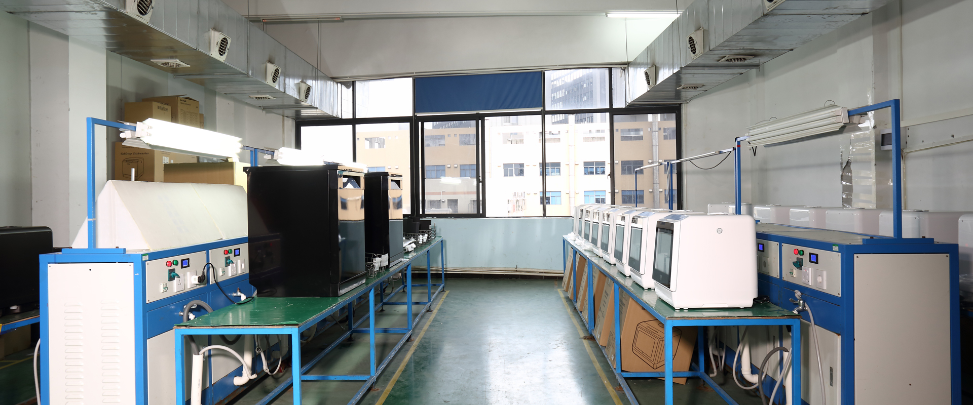ジーナウ食器洗い機の品質を厳しく管理
